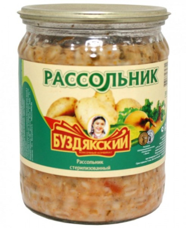 Рассольник МС ст/б СКО 500г*8 Буздякский ПК